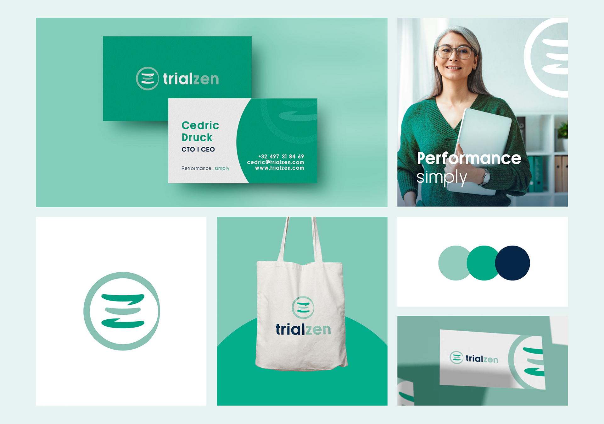 Trialzen logo desig and branding by RGW IT